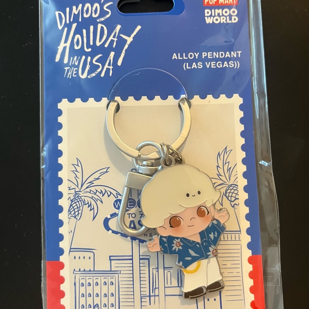 DIMOO'S HOLIDAY IN THE USA SERIES-Alloy Pendant Las Vegas